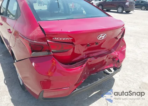 2021 Hyundai Accent Se из США, поврежденный, VIN 3KPC24A63ME143989